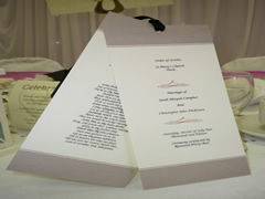 Hand Made Wedding Stationery